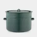 Бак эмалированный, 32 л, индукция, цвет зелёный