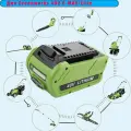 Подходит для литиевой батареи G-MAX 40 В GreenWork 40 В.