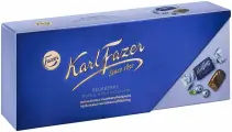 Конфеты Karl Fazer молочный шоколад с трюфельной начинкой со вкусом черники, 270 г (Из Финляндии)