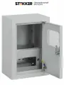 Шкаф учетно-распределительный навесной ЩУРн-1/6 IP31, сталь, Stekker EBX60-3/1/6.1-31 ArcaMetal 50703
