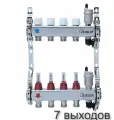 Коллекторная группа с расходомерами 1- 3/4 7 выходов ZEISSLER ZSc.405.0607S