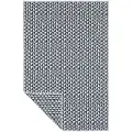 Подстилка-плед для собак и кошек ИКЕА ЛУРВИГ 150х100х150 см 150 см 100 см прямоугольная черный/треугольник 150 см