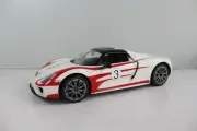 Машина р у 1:14 PORSCHE 918 Spyder, цвет белый 2.4G 70710W