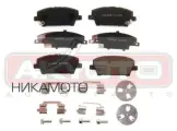 AKYOTO AKD-8032 колодки тормозные дисковые передние