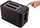 Тостер HiSTORY IT-XD225, сенсорное управление, 900 Вт, цвет черный