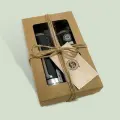 Подарочный бокс Крымская Натуральная Коллекция мужской 3 для душа Silver