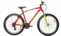 Горный велосипед Corto SLY, рама 24, двухколесный, универсальный, красный