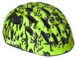 Шлем STG , модель HB10 , размер S(48-52)cm черн/зелен, с фикс застежкой.