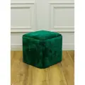 Пуф-трансформер дэрия Куб 5 в 1, металлические ножки, велюр, 42x42x40см