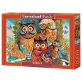 Пазл Castorland Owls (C-200535), 2000 дет., 92х68х5 см, красный