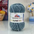 Пряжа Dolphin baby (HIMALAYA), тем. серый - 80369, 100% полиэстер, 5 мотков, 100 г, 120 м.