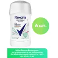 Rexona Дезодорант-антиперспирант стик Motionsense Антибактериальная свежесть, twist-up, 40 мл - 6 шт