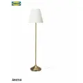 Торшер напольный ÅRSTID IKEA, латунь/белый, 155 см , Е 27, 60 Вт