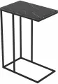 Придиванный стол Hoff Агами, 50х70,5х31 см, цвет чёрный мрамор, чёрный