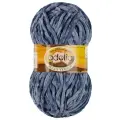 Пряжа DOLLY VELOUR 100% полиэстер 100 г 93 м №40 голубой
