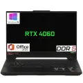 Игровой ноутбук 15,6 ASUS TUF: Ryzen 7-7435HS,32 Gb DDR5, SSD 1 TB, RTX 4060-8 GB, Win 11 Pro+MS Office, рус. клав.