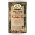 Макароны Rustichella d'Abruzzo Конкильони Трис из твердых сортов пшеницы с томатом и шпинатом, 500г
