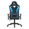 Игровое кресло компьютерное GAMELAB BLAST Azure Blue, черный/синий, экокожа