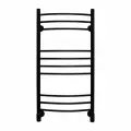 Полотенцесушитель электрический Energy Ergo 1000x500 черный матовый, тип лесенка, скрытое/наружное подключение