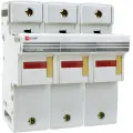 Предохранитель-разъединитель для ПВЦ 22x58 3P (с индикацией) EKF