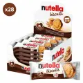 Печенье Ferrero Nutella Biscuits с шоколадной начинкой, 28шт. х 41.4г