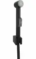 Гигиенический душ Aquatek AQ2050MB, со смесителем, 1 режим, с кнопкой, черный