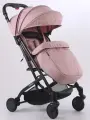 Коляска прогулочная складная для путешествий Tommy Trip розовая