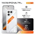Смартфон TECNO POVA 7 Ultra 5G Ростест (EAC) 8/256 ГБ, белый RU