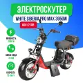 Электроскутер WHITE SIBERIA PRO MAX 3950W ( 60V / 21Ah ) - Черный