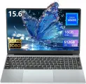 Игровой ноутбук OUIO N5095, процессор Intel Celeron, RAM 16 ГБ, SSD 512GB экран 15.6, Windows 11 Серебряный