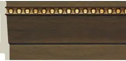 Плинтус декоративный Cosca 90, венге.