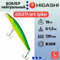 Воблер ADUSTA Jerk Spiker 130SP 19гр #004 Hot Tiger