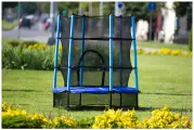 Батут Trampoline New 5 ft (1,52 м) с сеткой (Синий)