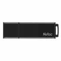 Флеш-диск 64GB NETAC U351, USB 3.0, черный, NT03U351N-064G-30BK. Комплект - 2шт.