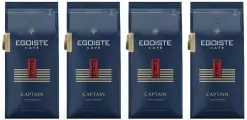 Кофе зерновой натуральный жареный EGOISTE CAPTAIN Arabica Premium (Германия) 250 гр. х 4 шт.