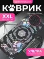 Коврик для мыши 90х40 см Лапки котика, игровой большой XXL компьютерный коврик на стол кошачья лапка