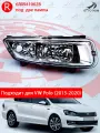 ПТФ с ДХО для Фольксваген Поло Седан, Фара противотуманная правая для VW Polo Sedan 2015-2020, под две лампы, 6R0941062B