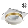 Novotech 370787 SPOT NT21 334 белый/золото Светильник встраиваемый влагозащищенный GU10 9W 220V WATER
