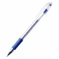 Ручка гелевая Crown Hi-Jell Grip (0.35мм, синий, резиновая манжетка) 12шт. (HJR-500R)