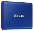 Внешний SSD Samsung Portable T7, 1ТБ, USB 3.2, синий, Совместимость с мобильными телефонами и компьютерами