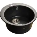 Мойка для кухни GRANFEST Rondo 480 (R-480 чер) чёрный (под заказ)
