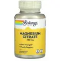Solaray, Магния цитрат, Magnesium Citrate, 400 мг, 90 капсул