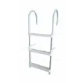 Трап алюминиевый навесной, 3 ступени, складной