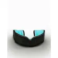 Капа боксерская Venum Challenger Black/Turquoise, чехол в комплекте