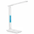 Настольная лампа Daswerk светильник с дисплеем и беспроводной зарядкой 7 в 1, LED, 10 Вт, белый,