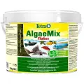 TetraAlgae Mix 10л растительные хлопья полнорационный корм для травоядных рыб и рептилий.