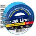 (25 шт.) Изолента ПВХ синяя 19мм 20м Safeline