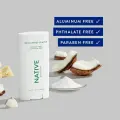 Native, Дезодорант без алюминия с пищевой содой, кокосовым маслом и маслом ши, эвкалиптом и мятой, 75 гр.