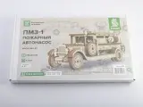 Конструктор из дерева. ПМЗ-1 пожарный автонасос 1:35. Baumi 11008