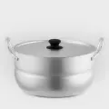 Кастрюля, 6 л, металлическая крышка, алюминий